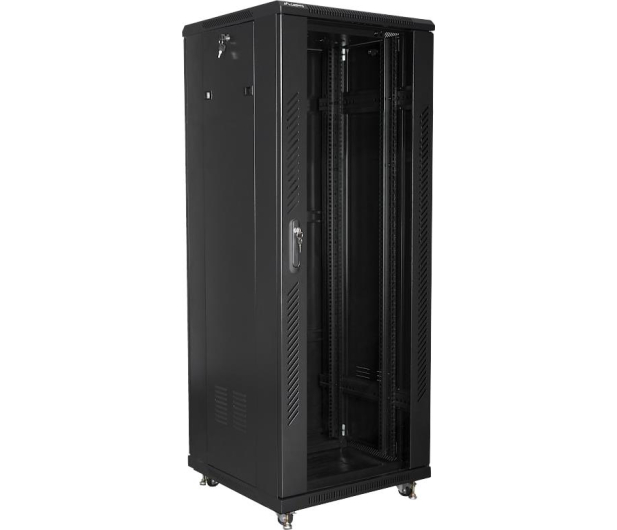 LANBERG Szafa stojąca Rack 19cali 32U 600x600mm czarna FF01-6632-12B - 1070761 - zdjęcie 3